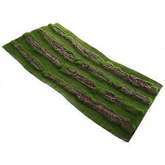 Tapis en gazon artificiel pour aquarium, accessoires pour tortues, plateforme de repos, tapis d'aquarium