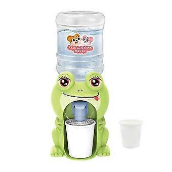 Kids Electric Water Dispenser Toy with Lights and Sounds, Pretend Kitchen Toy with 2 Mini Cups and Water Bottle