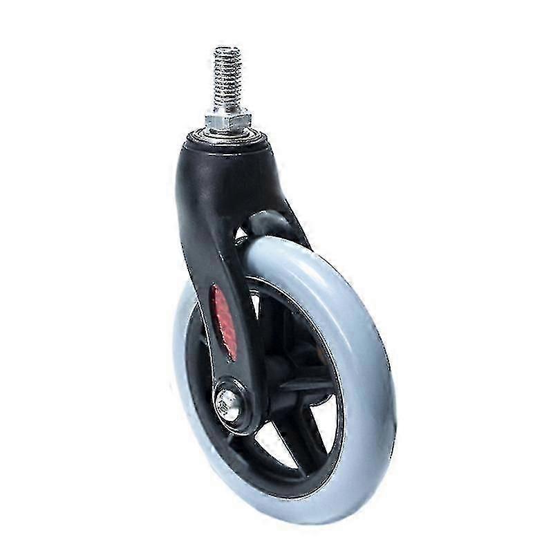 Replacement Wheel with Fork for Wheelchair Front Wheel