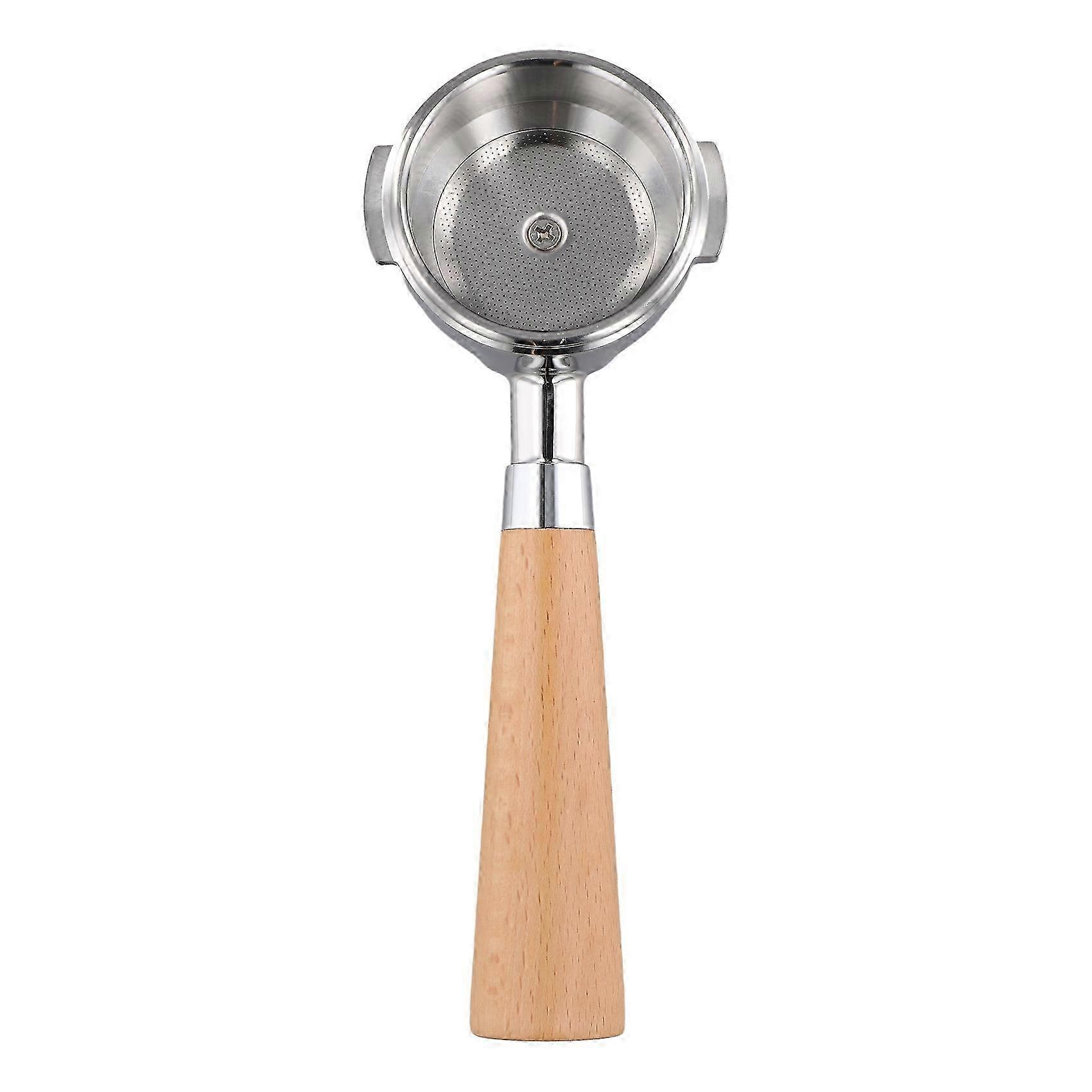 Suitable compatible with 58mm E61 Espresso Machine Semi-Automatic Milk Tea Brewer Refitted Solid Wood Handle