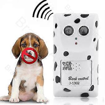 Ultrasonic Anti Bark Device for Dogs, Sound-Activated Wall-Mounted Dog Repeller, 360-Degree Rotating, Safe Humane Training Tool, ABS, 7x13x5cm