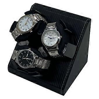 PU Watch Winder compatible with automatic watches automatic winder compatible with 3 watches