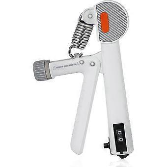 Fortalecedor de Antebraço e Martelo de Massagem para Treinador de Agarre 2 em 1 Fortalecedor de Mão Resistência Ajustável 11-132 lbs Reabilitação de Construção Muscular Exe