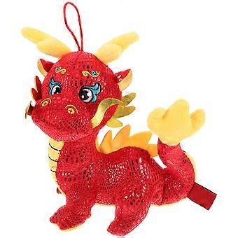 Year of The Dragon Doll Dragon Stuffed Animal Toy for Kids Red Plush