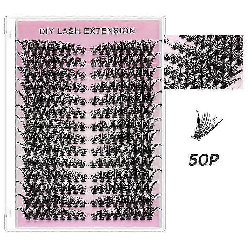 New Single false eyelash, segmented clustered eyelashesyyc