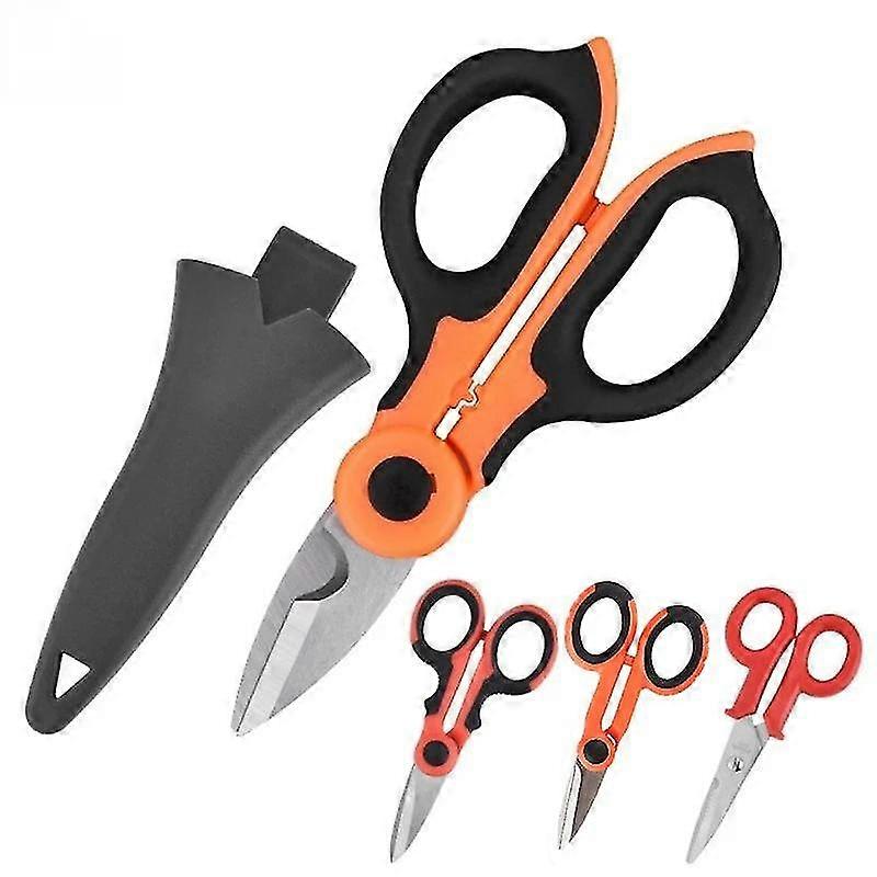 Scissors Household Shears Tools Electrician Scissors Stripping Wire Cut Tools