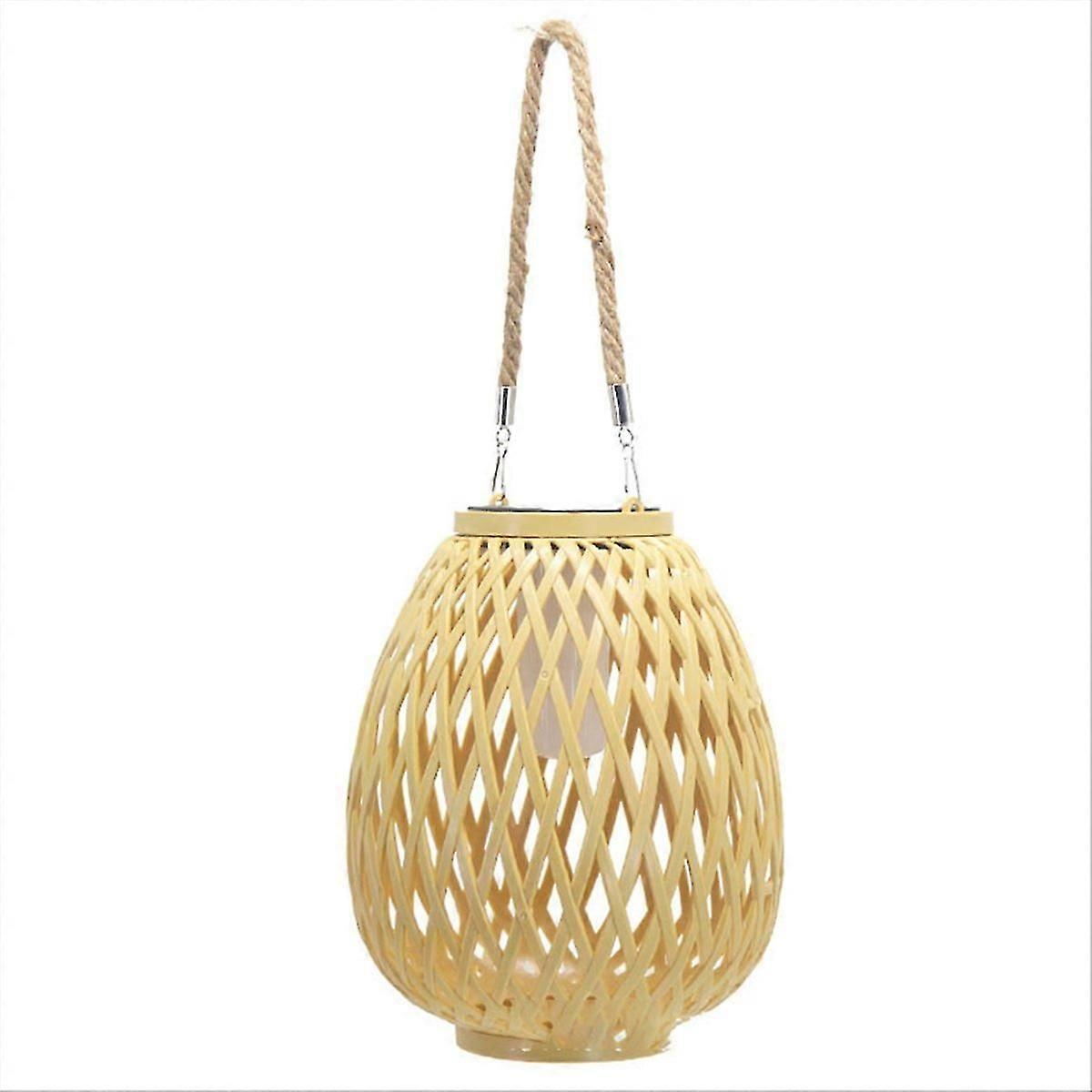 Mini Woven Hanging Lamp Shade, Lower Width Flame Design