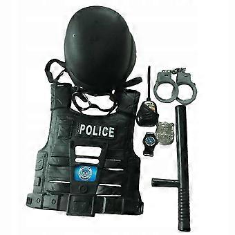 Children's 9-piece Police Vest On