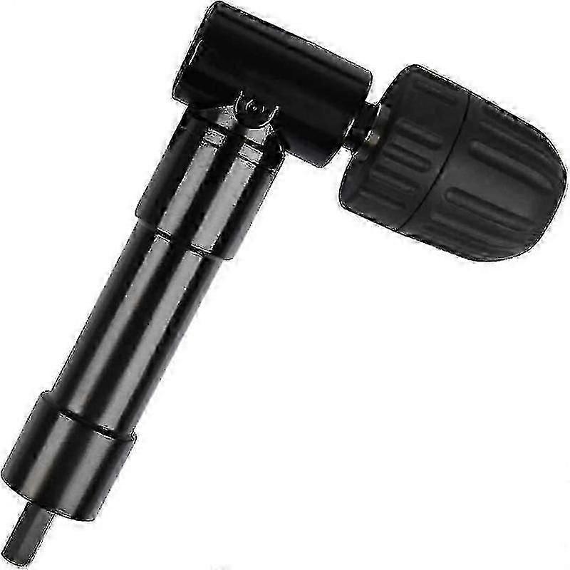 Self-Tightening 90 Degree Drill Bit Adapter