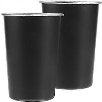 10Pcs Stainless Steel Cups Portable Water Cups for Camping Purposes