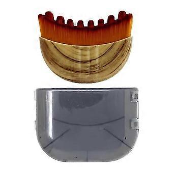 Contoured Natural Bristle Body Brush
