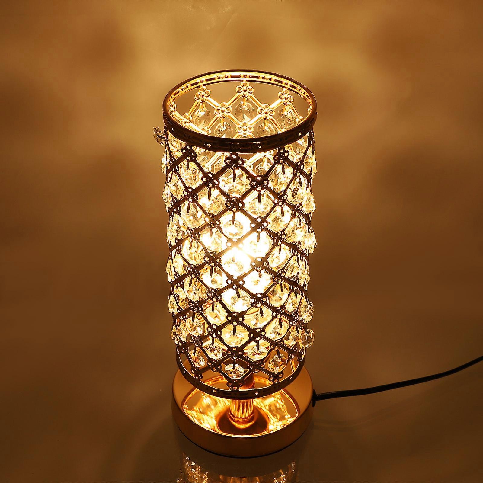 Crystal Decorative Table Lamp Indoor Use 1Pcs Table Light