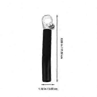 Aluminum Alloy Bike Handlebar Extension 17cm Black Lightweight Support for Long Distance Cycling Comfort