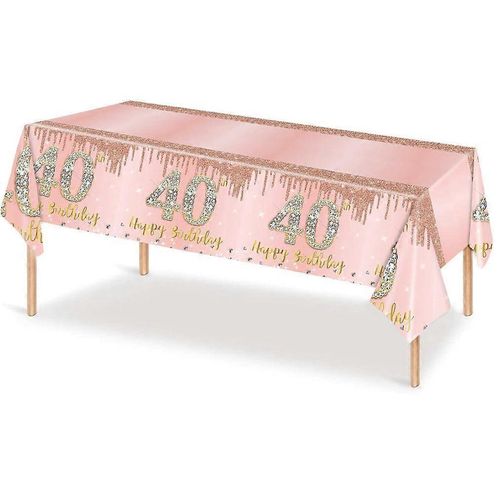 Rose Gold Sequin Waterproof Table Mat