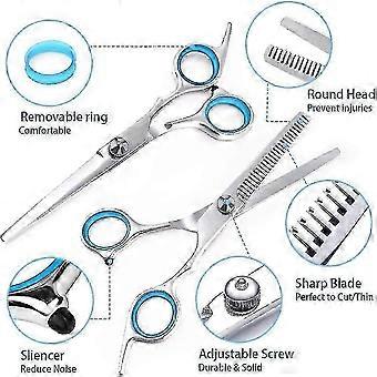 R9 Hair Scissors Thinning Scissors Hairdressing, Hairdressing Scissors Kit Hair Cutting Set, Hairdresser Scissor-Yvan