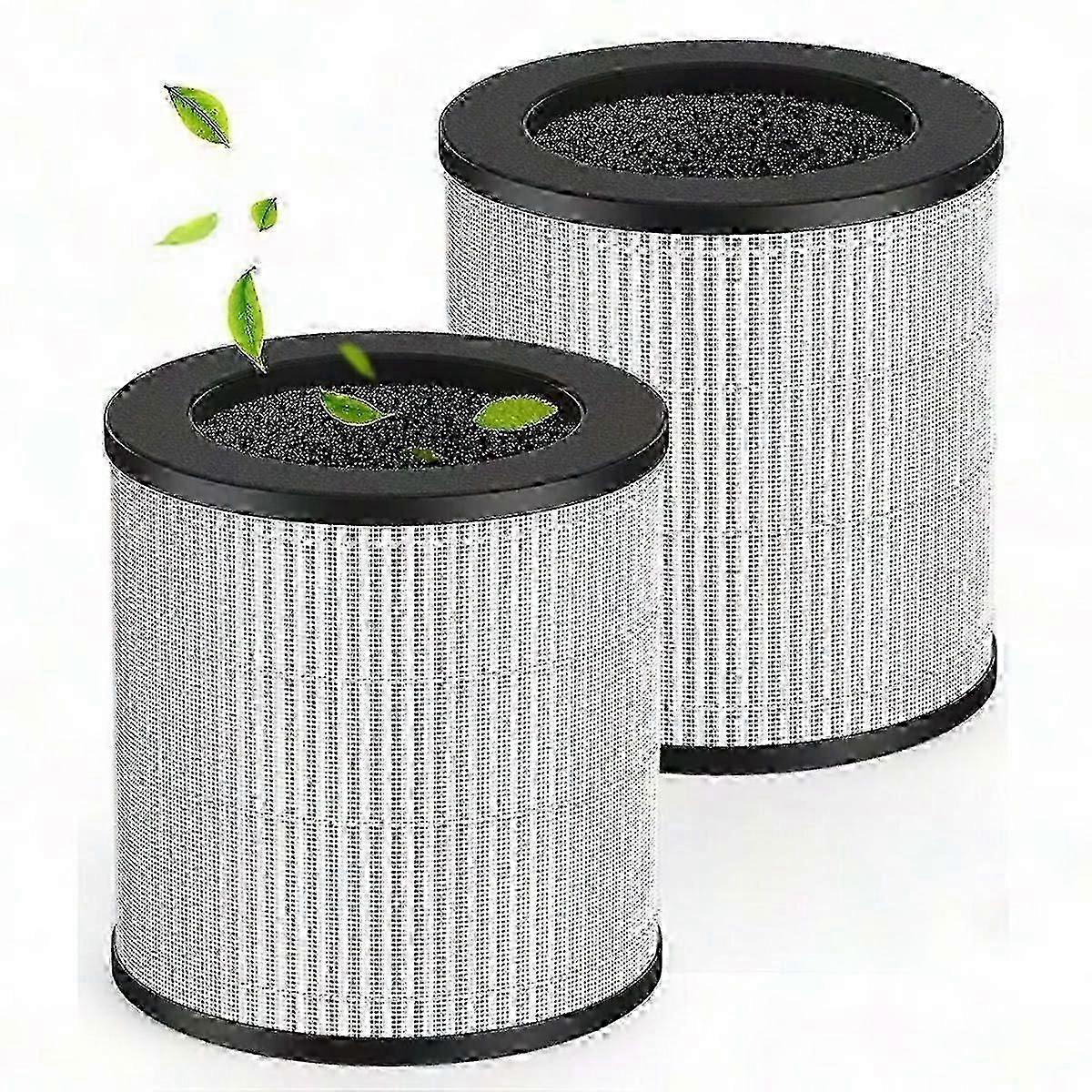 2-Pack True HEPA H13 Carbon Filter