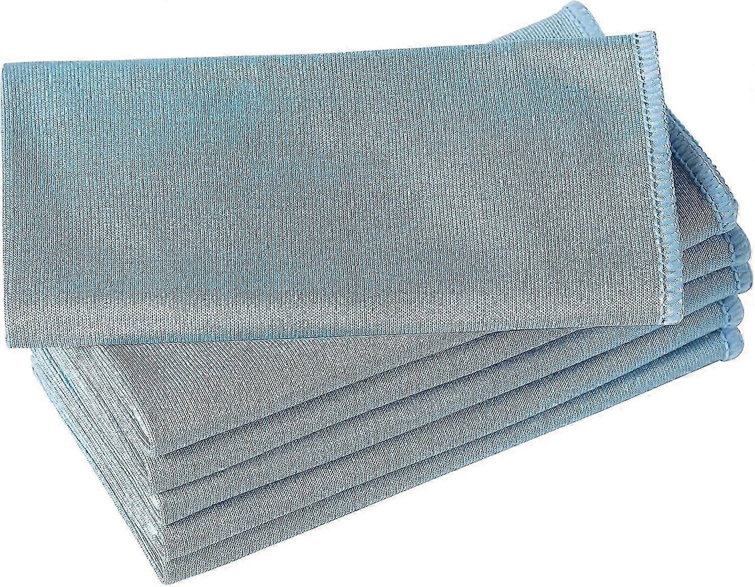 Soft Plush Microfiber Glass Cleaning Cloths