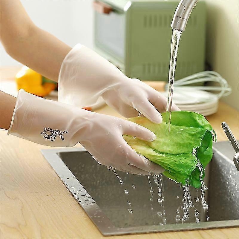 31cm Thin PVC Cleaning Gloves