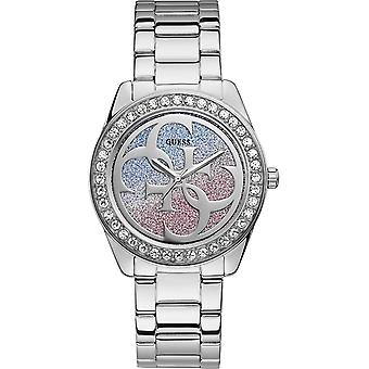 Guess g twist Japonais Quartz Analog Woman Watch avec W1201L1 Bracelet en acier inoxydable