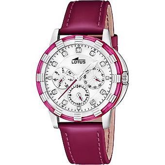 Lotus glee Quartz Analog Woman Watch with Cowhide Bracelet L15746/7