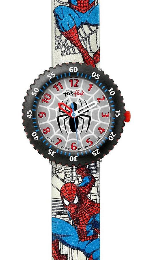 R. flik flak web-head Quartz Analog Child Watch with Nylon FFL007 Bracelet