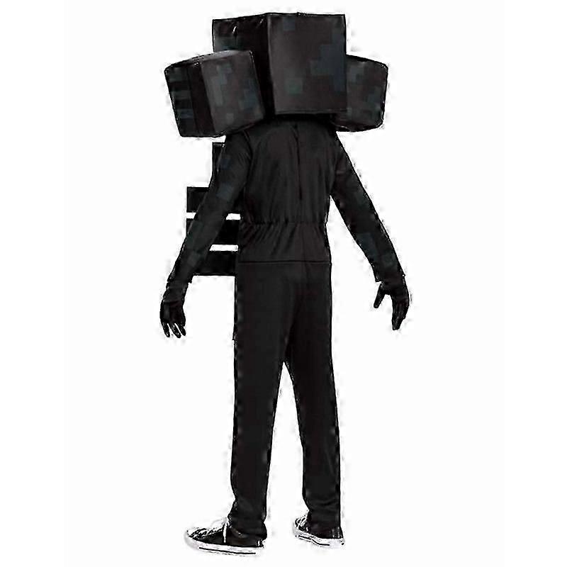Minecraft Wither Skeleton kostuum, Halloween.