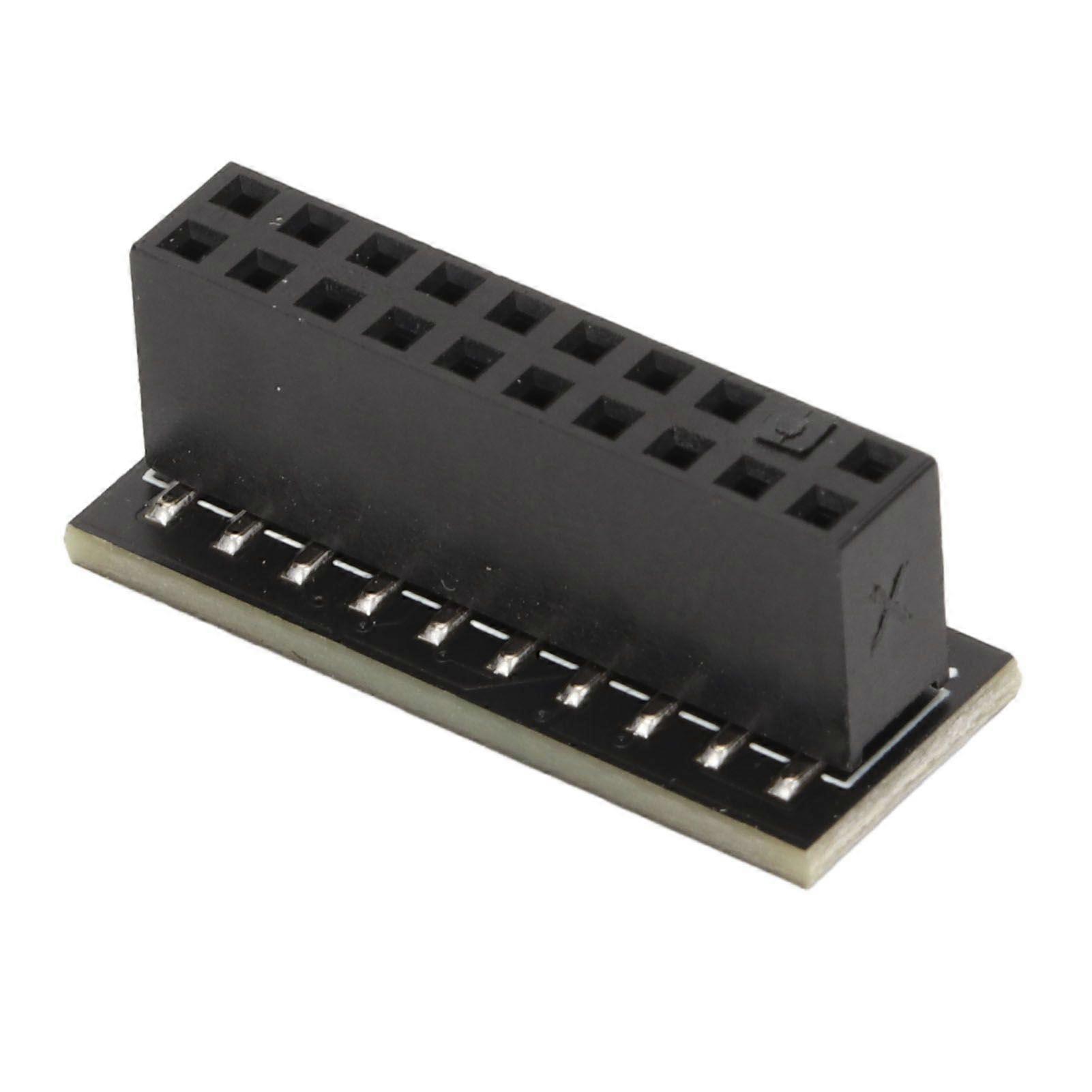 TPM 2.0 Encryption Security Module LPC Interface 20Pin Stable Performance Black TPM 2.0 Module for Windows 11 YEMMA