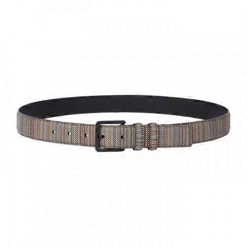 Paul Smith Mens Stripe Webbed Belt