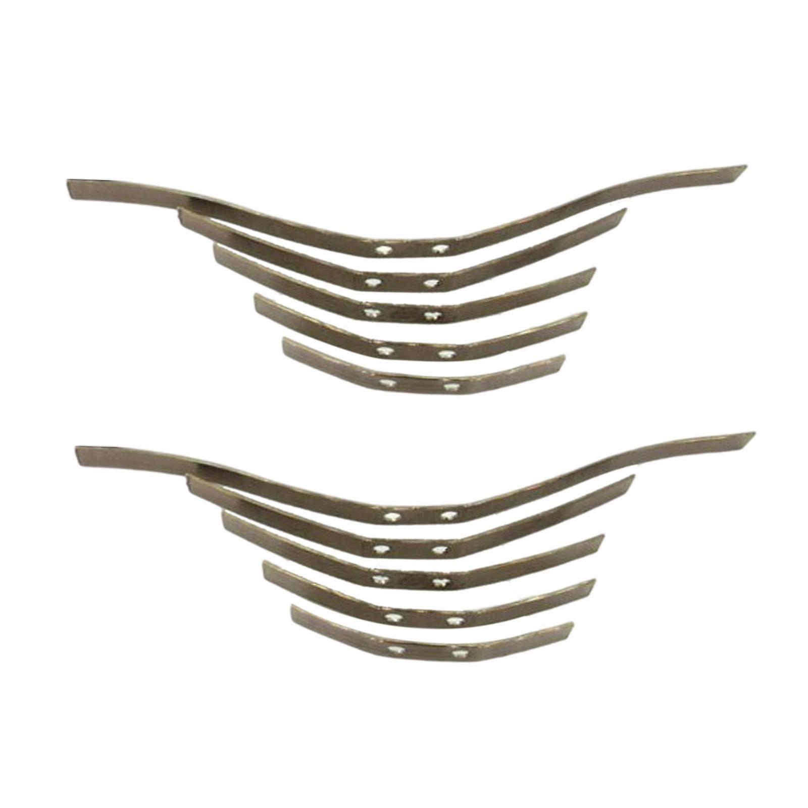 10Pcs Spring Sheet Six-Wheel Drive 1:16 1/16 for WPL Accessories Replacement without Connector