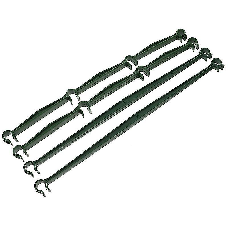 31.5X2cm Green Plant Stands 50pcs Expandable Trellis Plastic Plant Support Connectors For Plant Stak