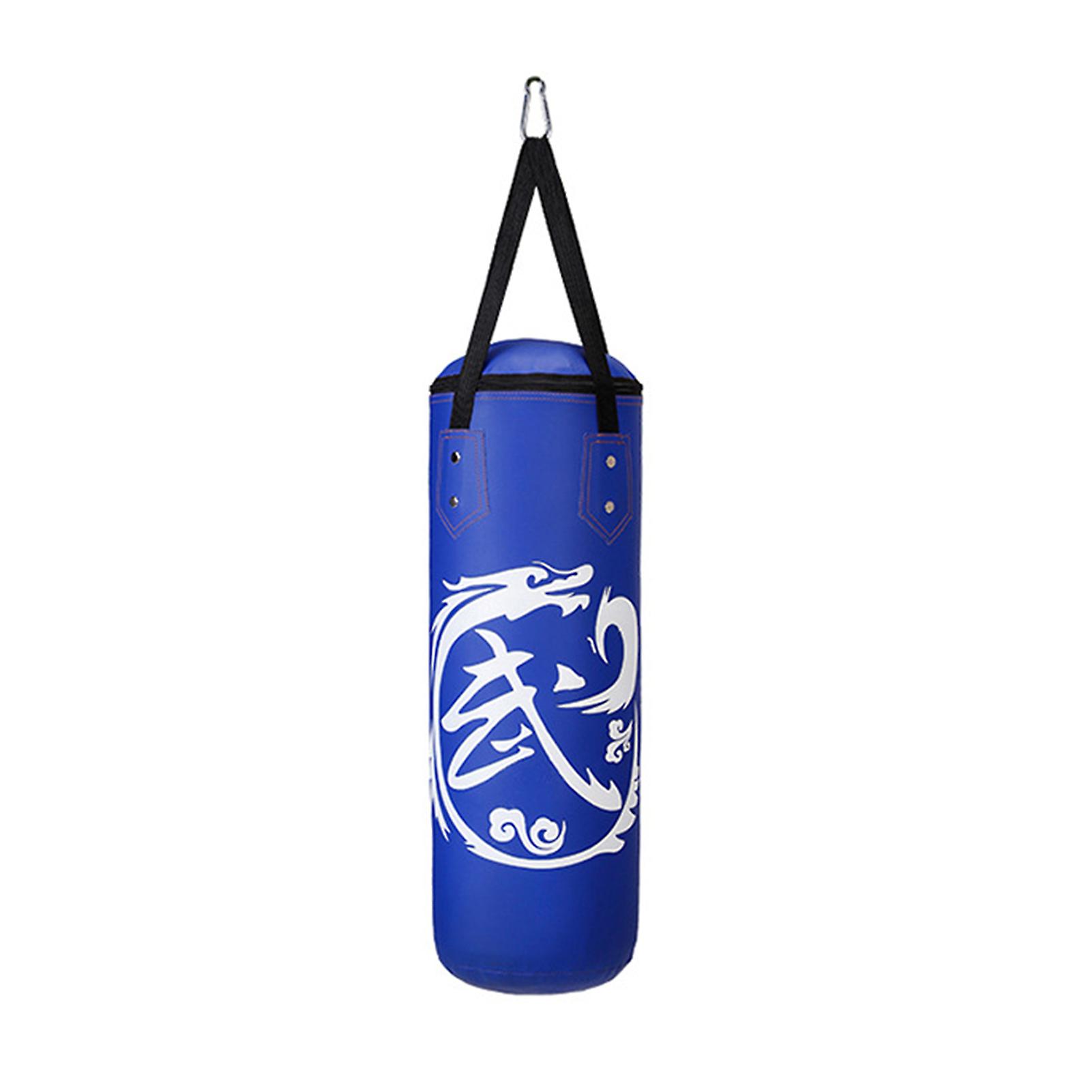 Punching Bag Unfilled Kick Boxing Pouch Pu Leather Training Pouching Bag