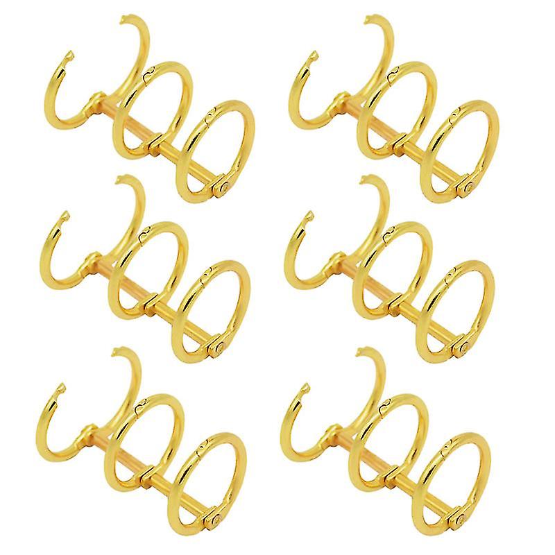 6pcs 3-rings Binder Rings-1