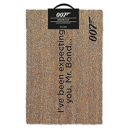 James Bond Ive Been Expecting You Door Mat