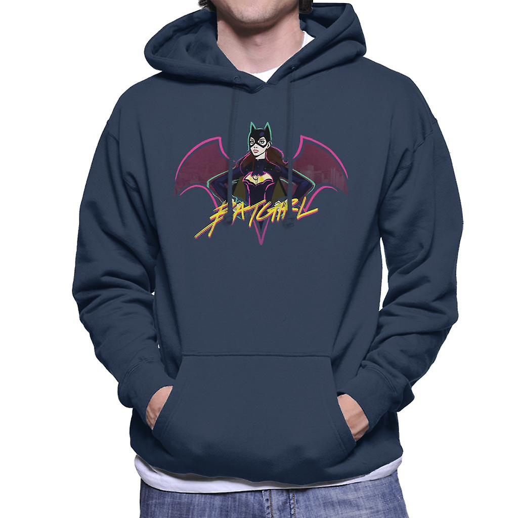Batman Batgirl Power Pose Men's Hooded Sweatshirt