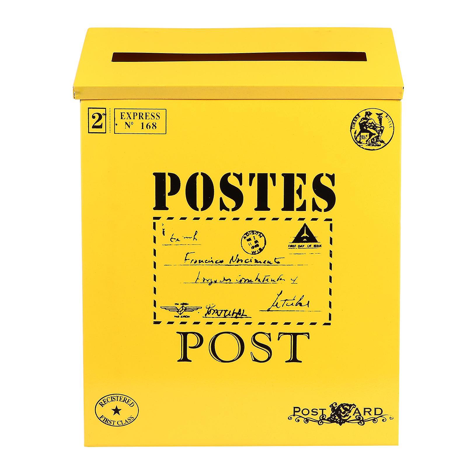 thumbnail image 1 of 1 caja de periódicos para exteriores, buzón multifuncional, buzón de correo duradero, decoración, 1 of 3