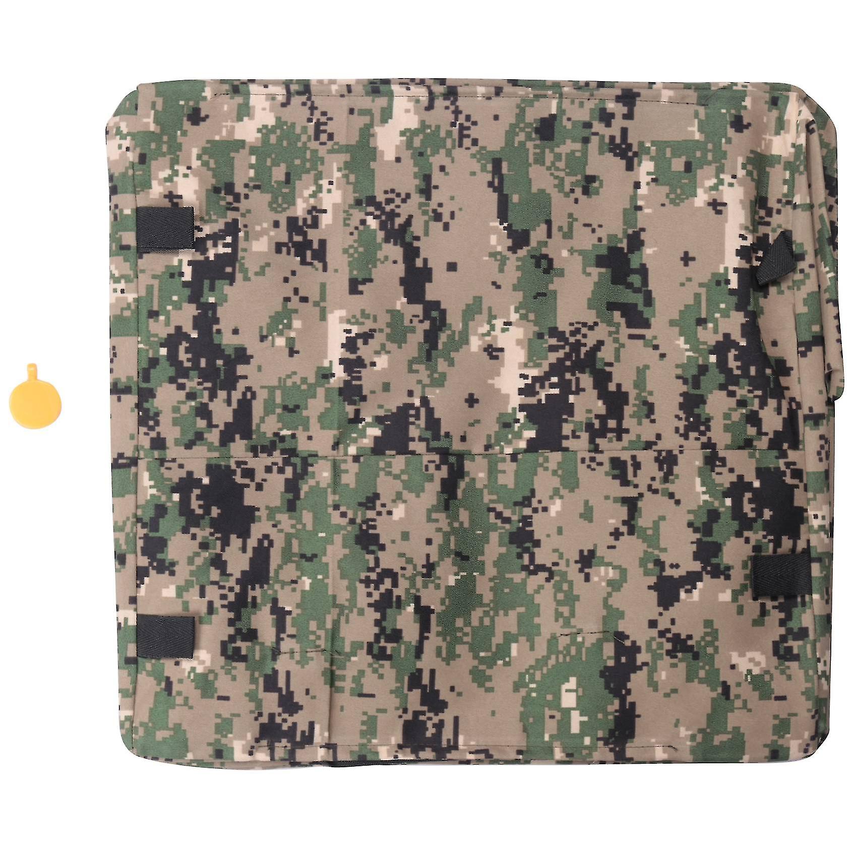 Foldable Box Aim Practice Tool Sling Shot Recycle Archery Case With Silicone Buffer Cloth