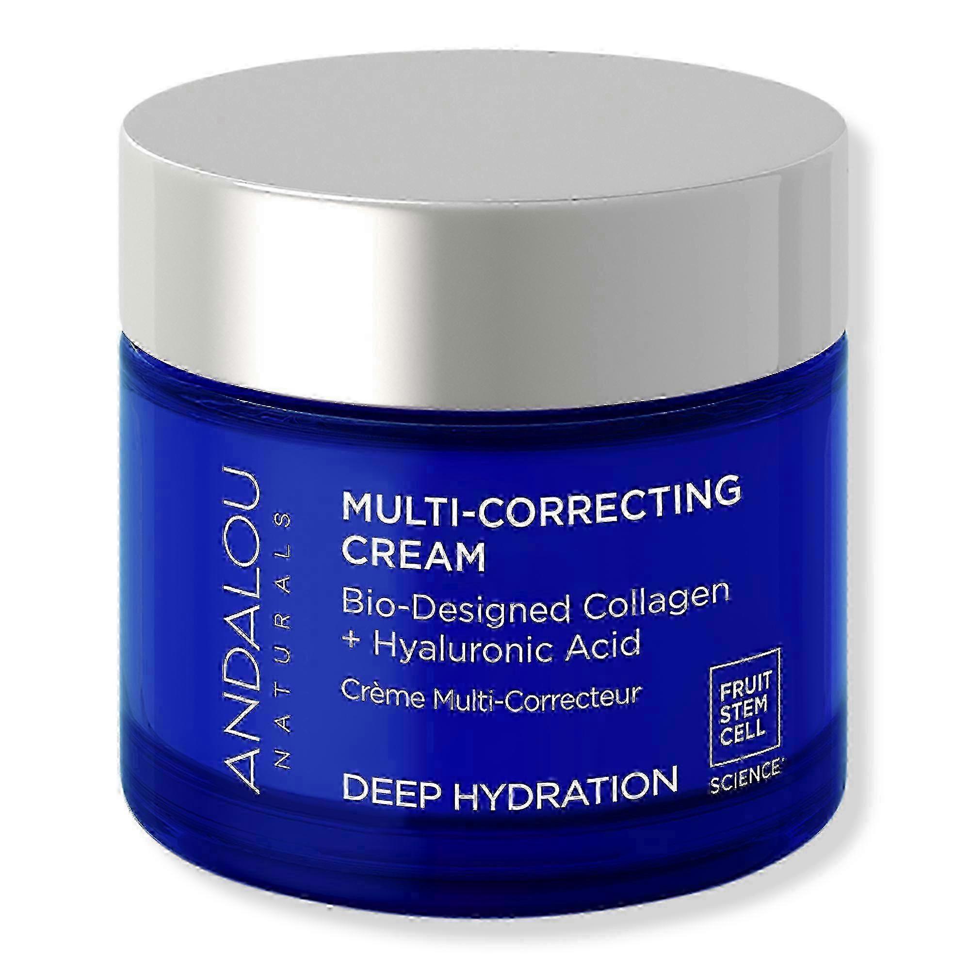 Andalou Naturals Deep Hydration Multi-correcting Cream, 1.7 Oz