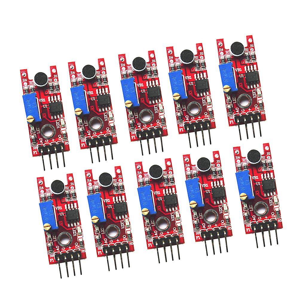 10PCS High Sensitivity Sound Microphone Sensor Detection Module for