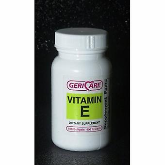 McKesson Vitamin Supplement Geri-Care Vitamin E 400 IU Strength Softgel 100 per Bottle, 100 Count (Pack of 1)