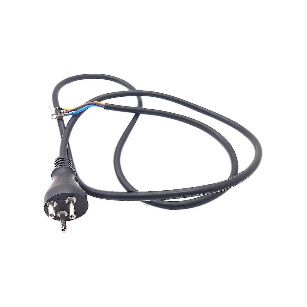 Plug Power Cord Ac Power Cord Three Core Copper Power Cable Plug Eu Plug