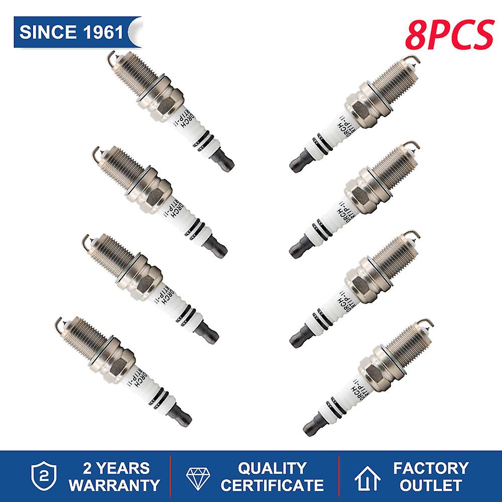 2-8pcs Candles Replace For 6741/ifr6e11 7658/ifr6j11 3678/ifr6l11 0127/sifr6a11 3546/pfr6n-11 Iridium Platinum Torch K6rtip-11