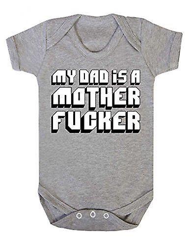 My Dad Is Short Sleeve Babygrow