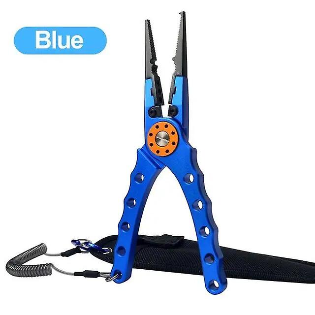 Fisketang Line Kutter Multifunktionel knude Aluminium Legering Saks Krogfjerner 150g 20cm Fiskeudstyr