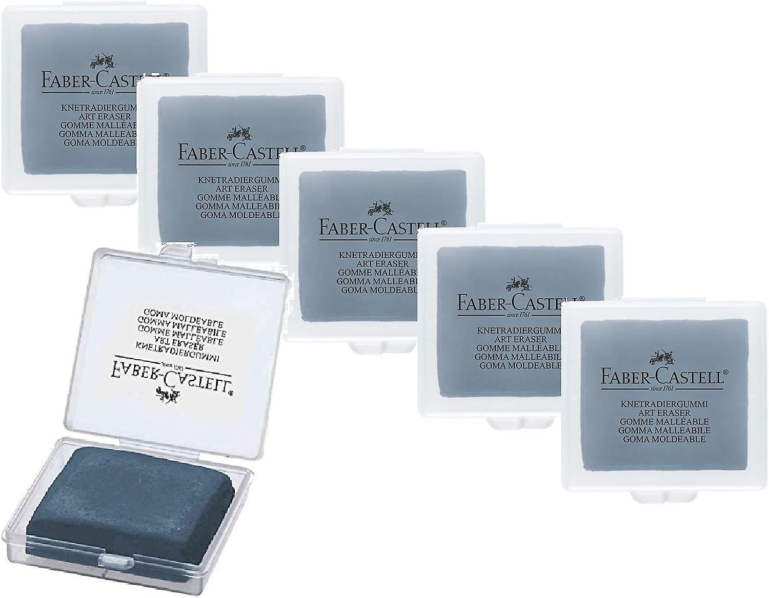Set of 6 Artist Modeling Erasers, Art Eraser Faber Castell