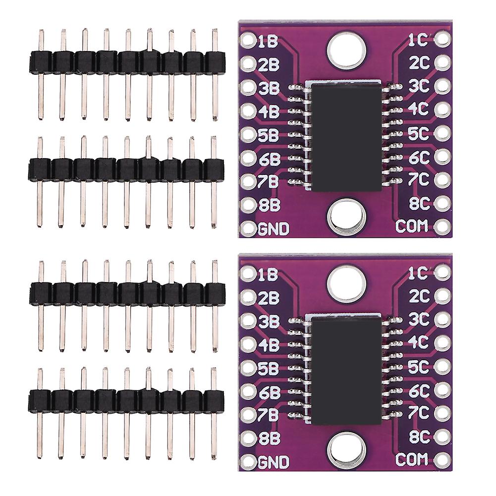 Lot de 2 modules ULN2803A pour tube Darlington, pilote de tension à courant élevé, composant électrique
