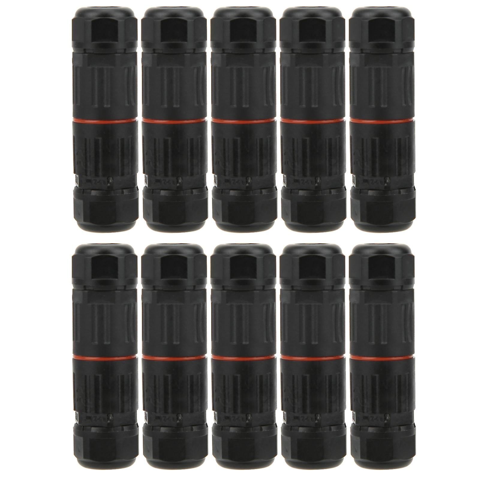 10Pcs Waterproof Connector Electrical IP68 Terminal Assortment Kit for Street Lights