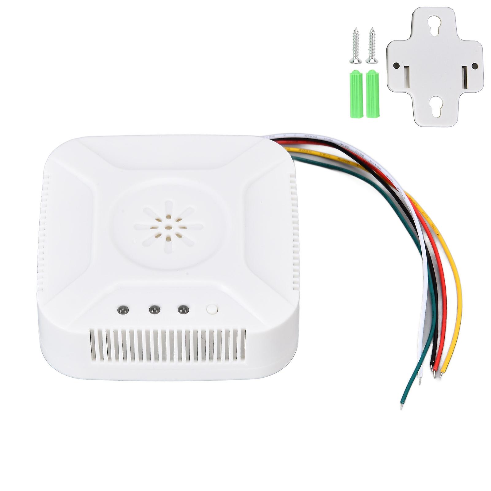 High Sensitivity Gas Leak Detector Alarm: Detects Natural Gas and LPG with 85dB Alert