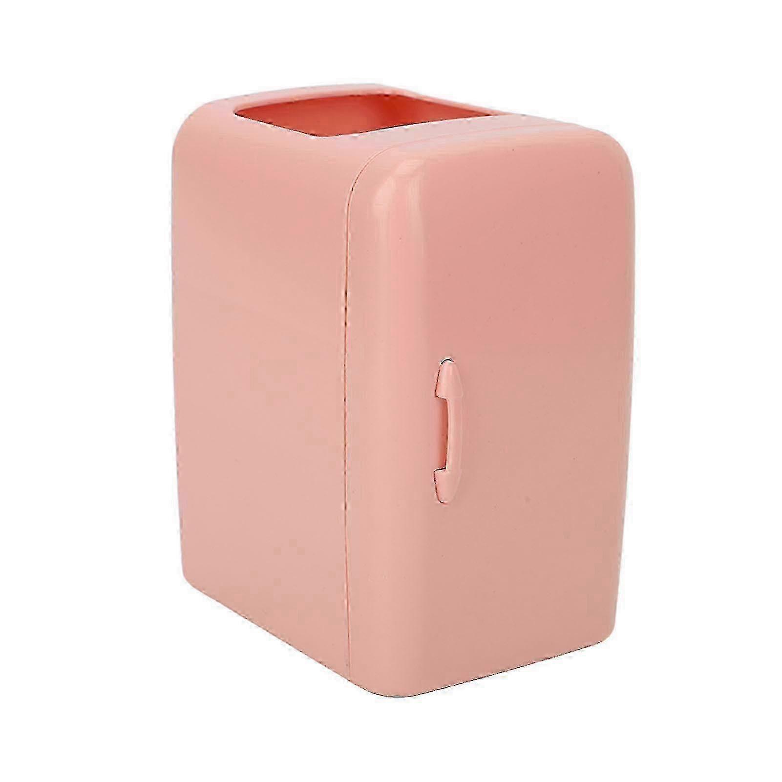 Makeup Brush Storage Box Mini Plastic Cosmetic Cotton Container Refrigerator Shape