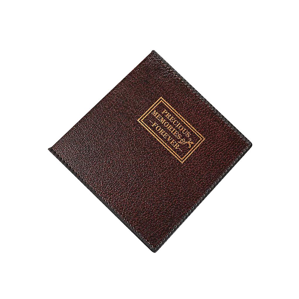 Brown Self Adhesive Photo Album Extra Large Magnetic Wide Applications Flexible And Practical