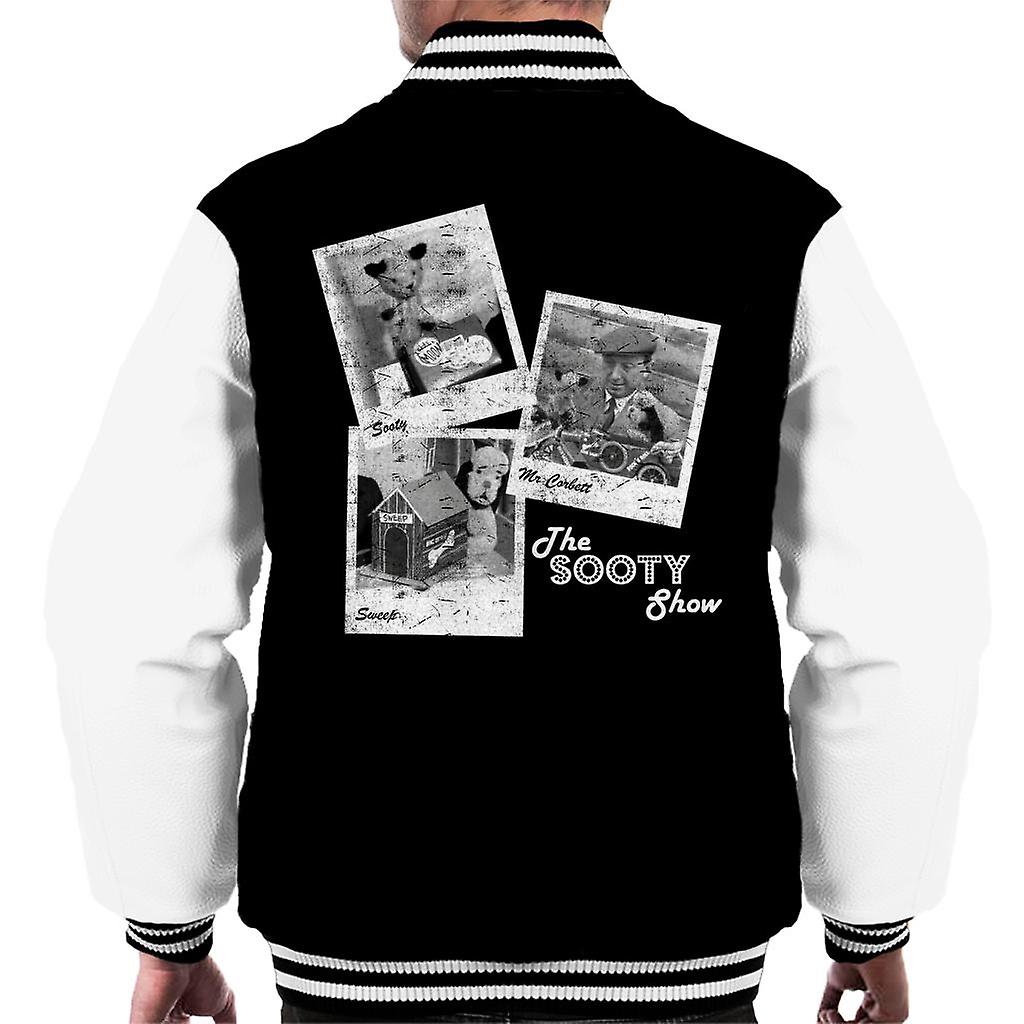 Sooty Retro 1950's Photo Montage Men's Varsity Jacket